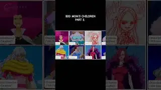 BIG MOM'S CHILDREN PART 2. #trending #onepiece #youtubeshorts #anime #fypシ