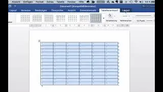 Microsoft Word 2016 Mac  161 Tabelle einfügen