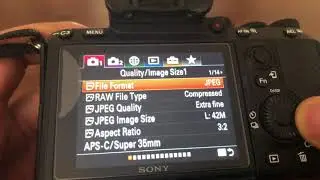 Sony A7riii, A7iii, A7rii, a7ii, A7sii - FACTORY SETTINGS RESET - HOW TO