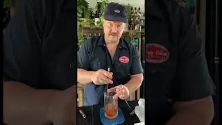 FREEZER DOOR OLD FASHIONED! #bar #cocktail #oldfashioned #bartender #shorts #shortsfunny