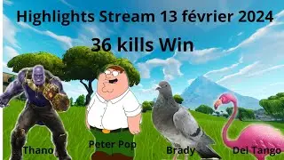 Kills, rires et imitations de Peter Griffin !!! Stream Highlights  *36 kills pour le Top 1*