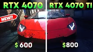 RTX 4070 vs RTX 4070 TI - 15 GAMES TESTED | 2K BENCHMARK