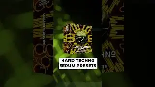 Hard Techno 100 premium Serum Presets 