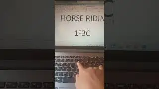shortcut key for making horse riding image