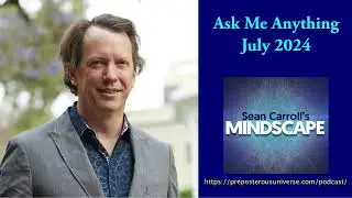 Mindscape Ask Me Anything, Sean Carroll | July 2024