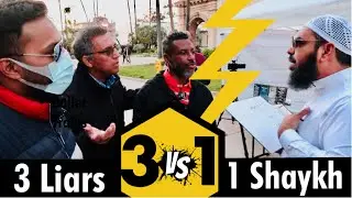 Three Hate Preachers vs. Shaykh Uthman - Lies Caught on Video