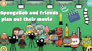 SpongeBob And Friends Plan Out A Movie 🎥 🎬🍿🎞️#youtubevideos #spongebobandfriends #tocaboca