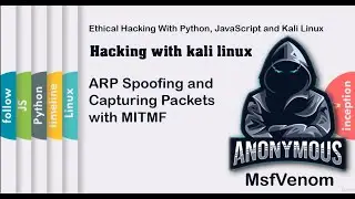 ARP Spoofing and Capturing Packets with MITMF 12 | hacking with kali linux | MsfVenom