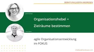 003 - Agile Organisationsentwicklung im Fokus - Organisationshebel und Zielräume bestimmen