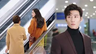 The boss met his first loveagain, but found that she had a boyfriend,he regretted it.