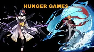 Genshin Impact characters in the Hunger Games Simulator