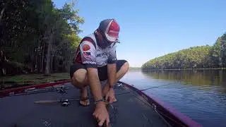 20 inch bass Caddo Lake