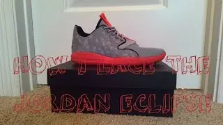 LACE TUTORIAL OF THE JORDAN ECLIPSE!