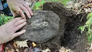 Being under the rocks for 200 years kept this thing preserved wow!