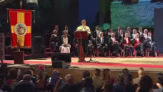 Cerimonia Taormina 2023, intervento del Rettore prof. Cuzzocrea