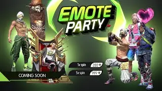 New emote party event confirm date | New Event  FreeFire Bangladesh Server|Free Fire New Event