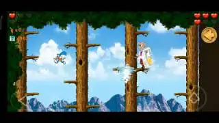 Beeny rabbit adventure world level 5 boss | приключения кролика Бинни первый босс прохождение игры