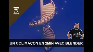 Comment créer un escalier en colimaçon | Blender Tutorial