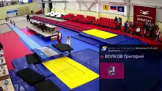 Первенство России по прыжкам на батуте 2020 года. День 1 (АКД)