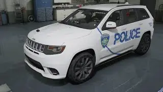 Fivem Jeep Grand Cherokee Police | Police Vehicle