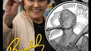 Buddy Holly 2 oz Silver Round