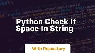 python check if space in string