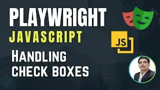 Playwright with Javascript | How to handle Checkboxes | Part 10