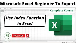 How to - Use Index Function in Excel 