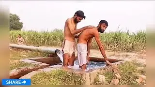 Boys Tubewell Bathing pool  | Tubewell Swimming pool