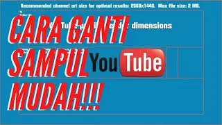 Cara ubah foto sampul channel youtube di hp langsung terbaru
