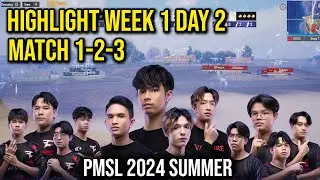 Highlight 2024 PMSL SEA Summer Week 1 Day 2 MATCH 1-2-3
