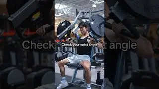 Wrists hurt when you do chest press? DO THIS