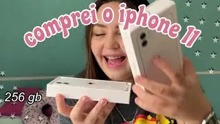 meu novo celular: iphone 11 (256gb) ✨