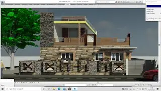 How to Do Realistic Render of an Elevation.