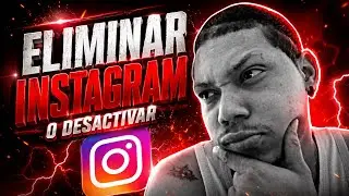 COMO ELIMINAR CUENTA DE INSTAGRAM O DESACTIVAR TEMPORAL 🤔
