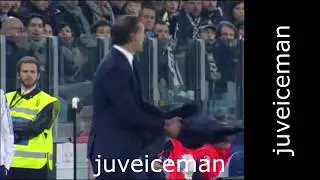 Allegri si toglie la giacca contro LaSpal - Strip tease Juve-Spal 4-1 26.10.2017