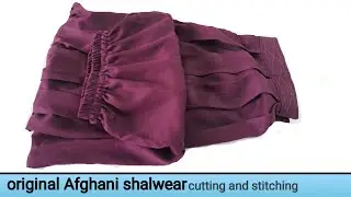 original Afghani shalwear cutting and stitching, Tips for Beginners | How to Make Afghani Palazzo