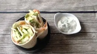 Wrap avocat saumon - Recette pour enfant