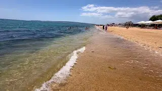ДИАНА СТРОГАЯ ☀️СТРОЙКА ДВИЖЕТСЯ 💪МОРЕ ПЛЕЩЕТСЯ🌊ПОКАЗЫВАЮ ПРАВДУ КРЫМСКИХ ПЛЯЖЕЙ
