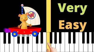 Piper O’Possum | Love To Play Song - VERY EASY Piano Tutorial
