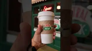 Coffee at Central Perk from Friends at the WB Studio Tour