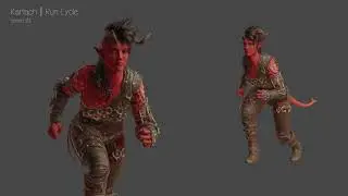 KARLACH | Run Cycle | Fan Animation