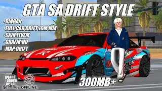 GTA SA FULL MOD JDM DRIFT 300MB NEW ‼️ GTA SA DRIFT LITE VERSION