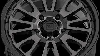 Valor Offroad V14 - Dark Tint UTV Wheel