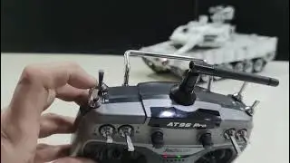 white snow paint RC Leopard 2A6 Tank Full Metal, Tank Gun Stabilizer, Remote weapon station 200PLUS