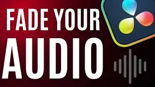 How FADE Audio In Davinci Resolve In SECONDS!