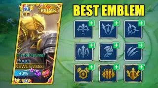 GLOBAL ROGER BEST EMBLEM FOR 2023 IS HERE!!🔥 | META DESTROYER | MLBB