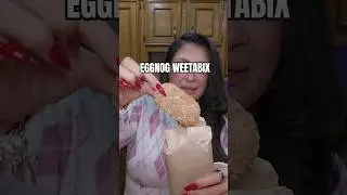 Eggnog Weetabix Delicious and full of FIBER 