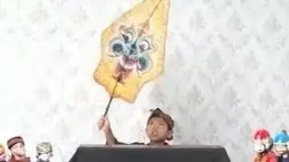 dalang cilik wayang golek