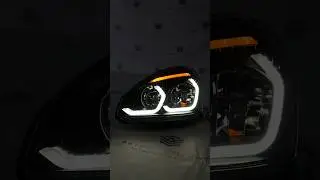 🔥ЧЕРНЫЕ ФАРЫ ЛАДА ПРИОРА В СТИЛЕ BMW С ДХО🔥